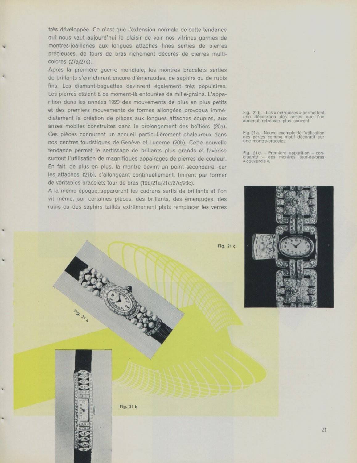 1956 La Joaillerie et le Decor de la Montre 1956 Swiss Magazine Article Horlogerie