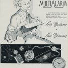 Paul Buhre Watch Company MultiAlarm Vintage 1956 Swiss Ad Suisse Advert Horology