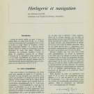 1959 Horlogerie et Navigation by E. Guyot Vintage 1959 Swiss Magazine Article Horology