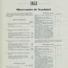 1953 Chronometer Results Neuchatel & Geneva Observatories Swiss Magazine Article Horology