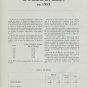 1953 Chronometer Results Neuchatel & Geneva Observatories Swiss Magazine Article Horology