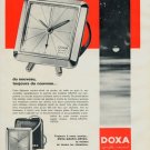 1964 Doxa Clock Company Doxa Grafic Reveil Advert Vintage 1964 Swiss Ad Suisse Advert Horlogerie