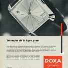 1965 Doxa Watch Company Vintage 1965 Swiss Ad Suisse Advert Le Locle Switzerland