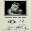 Aureole Watch Company 1951 Swiss Ad La Chaux-de-Fonds Switzerland Suisse Advert