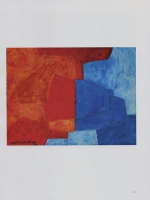 Serge Poliakoff (1966) Art Ad Advertisement