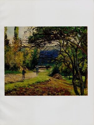 Camille Pissarro Paysage Sous Bois a Pontoise Art Ad