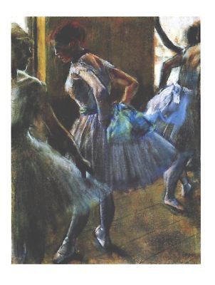 Edgar Degas Preparation Pour La Classe Art Ad