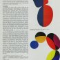 1974 Leon Polk Smith Dealings in Equivalence Vintage 1974 Art Magazine Article by Lawrence Alloway
