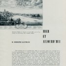 Bale Hier et Aujourd'Hui 1956 Swiss Magazine Article Basel Switzerland Suisse