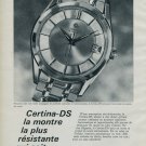 Certina Watch Company Vintage 1964 Swiss Ad Suisse Advert Kurth Freres S.A.