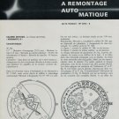 1968 Movado Watch Company Kingmatic La Montre Suisse Remontage Swiss Magazine Article
