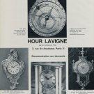 1968 Hour Lavigne Clock Company Paris France Vintage 1968 Swiss Ad Suisse Advert 1968 Hour Lavigne Clock Company Paris France Vintage 1968 Swiss Ad Suisse Advert