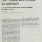1968, Part 3: Les Mysteres des Montres Automatiques by P. Beguin Vintage 1968 Swiss Magazine Article