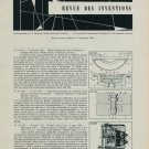 Revue 1958 Horology Inventions Patents Brevets Suisses Horlogerie 1959 Swiss Magazine Article