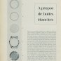 1959 A Propos de Boites Etanches Vintage 1959 Swiss Magazine Article Horology Horlogerie