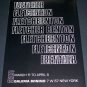1969 Fletcher Benton Vintage 1969 Art Exhibition Ad Galeria Bonino, NY Advert