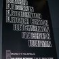 1969 Fletcher Benton Vintage 1969 Art Exhibition Ad Galeria Bonino, NY Advert
