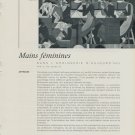 1959 La Femme et la Montre Vintage 1959 Swiss Magazine Article Suisse Horlogerie Horology