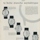 1959 La Boite Etanche Asymetrique Swiss Magazine Article Horology Horlogerie