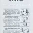 1959 Swiss Horology Patents Brevets Suisses Vintage 1959 Swiss Magazine Clipping
