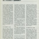 1963 Eterna Watch Company Premiere Eterna Matic 3000 1963 Swiss Magazine Article Horology Horlogerie 1963 Eterna Watch Company Premiere Eterna Matic 3000 1963 Swiss Magazine Article Horology Horlogerie