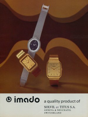 vintage imado watch