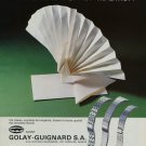 1976 Golay-Guignard S.A. Company The Bambi Inc 1976 Swiss Ad Suisse Advert Horology Horlogerie