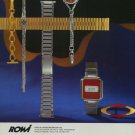 1976 ROWI Rodi & Wienenberger AG Company 1976 Swiss Ad Suisse Advert Horology Horlogerie