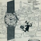 1960 Precimax Watch Company Neuchatel Switzerland Vintage 1960 Swiss Ad Suisse Advert Horlogerie