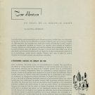 1958 Tour d'Horizon Au Seuil de la Nouvelle Anne 1958 Swiss Magazine Article Horology Horlogerie 1958 Tour d'Horizon Au Seuil de la Nouvelle Anne 1958 Swiss Magazine Article Horology Horlogerie