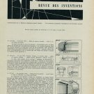 1958 Revue des Inventions Horology Patents Vintage 1958 Swiss Magazine Article Horlogerie Suisse 1958 Revue des Inventions Horology Patents Vintage 1958 Swiss Magazine Article Horlogerie Suisse