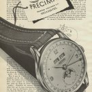 1951 Precimax Watch Company Switzerland Vintage 1951 Swiss Ad Suisse Advert Horlogerie Horology