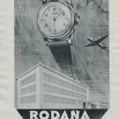 1951 Rodana Watch Company Grenchen Switzerland 1951 Swiss Ad Suisse Advert Horlogerie Horology