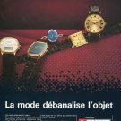 SGT Helvetia Watch Company Sandoz Watch Company 1980 Swiss Ad Suisse Advert