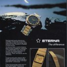 Eterna Watch Company Grenchen Switzerland 1980 Swiss Ad Suisse Advert Horology Horlogerie