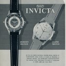 1955 Invicta Watch Co. Toutes Dernieres Creations Ad 1955 Swiss Ad Suisse Advert Switzerland 1955 Invicta Watch Co. Toutes Dernieres Creations Ad 1955 Swiss Ad Suisse Advert Switzerland