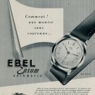 1953 Ebel Watch Company Switzerland Ebel Epson Ad Vintage 1953 Swiss Ad Suisse Advert Horlogerie 1953 Ebel Watch Company Switzerland Ebel Epson Ad Vintage 1953 Swiss Ad Suisse Advert Horlogerie