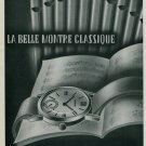 1944 Lavina Watch Company Villeret Switzerland 1944 Swiss Ad Suisse Advert Horlogerie Horology