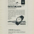 1953 Eterna Watch Company Switzerland Eterna Matic Advert Vintage 1953 Swiss Ad Suisse Advert