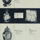 1957 Swiza Clock Company Moutier Switzerland Vintage 1957 Swiss Ad Suisse Advert Horlogerie Horology