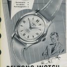 1958 Delbana Watch Company Grenchen Switzerland Vintage 1958 Swiss Ad Suisse Advert