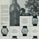 1967 Atlantic Watch Company Bettlach Switzerland Big Ben Vintage 1967 Swiss Ad Suisse Advert
