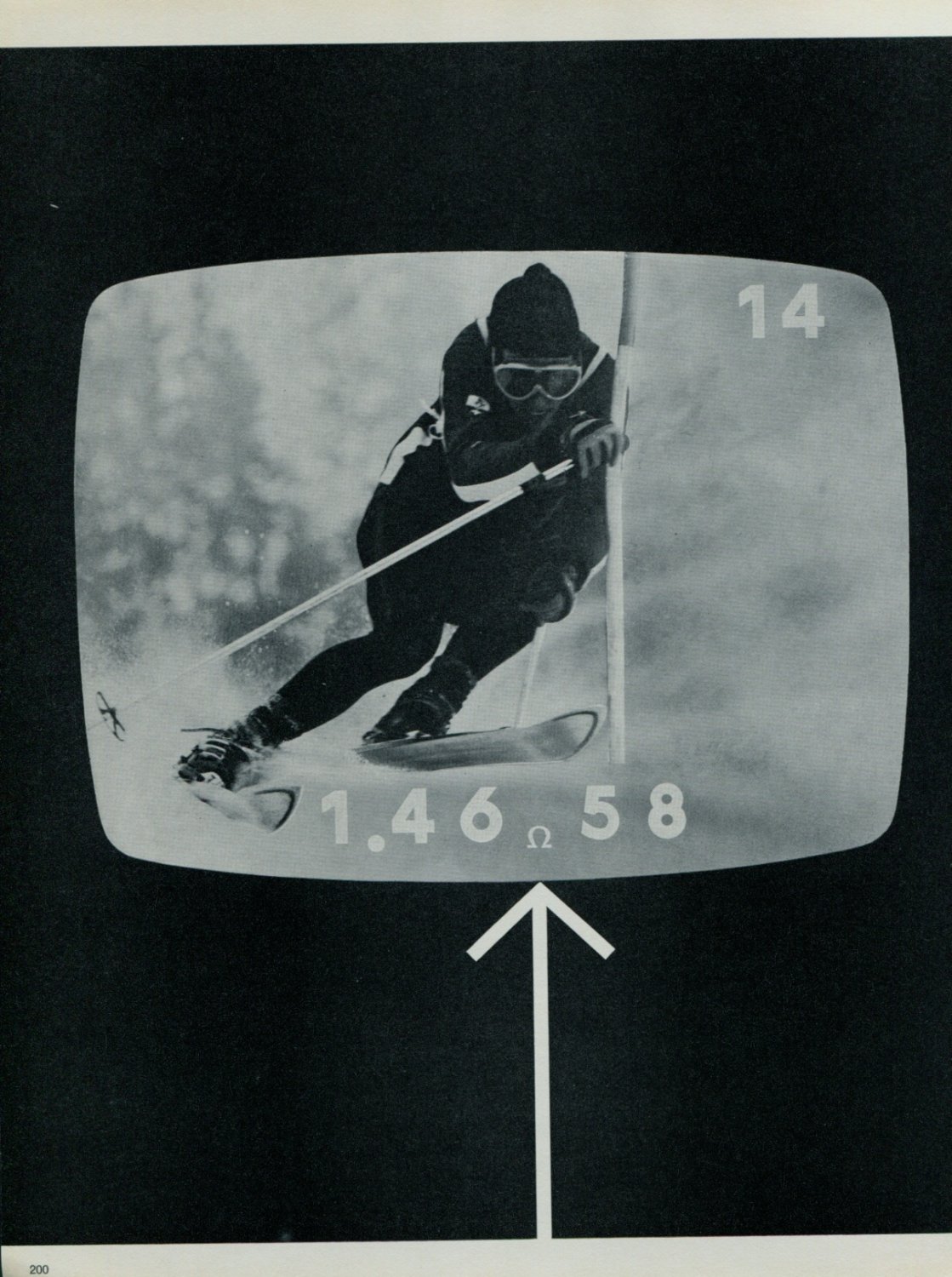 1967 Omega Watch Company Omega Omegascope Advert 1967 Swiss Ad Suisse Advert Horology Horlogerie
