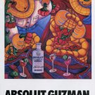 Gilberto Guzman Absolut Guzman Art Ad Absolut Vodka Advertisement Advert