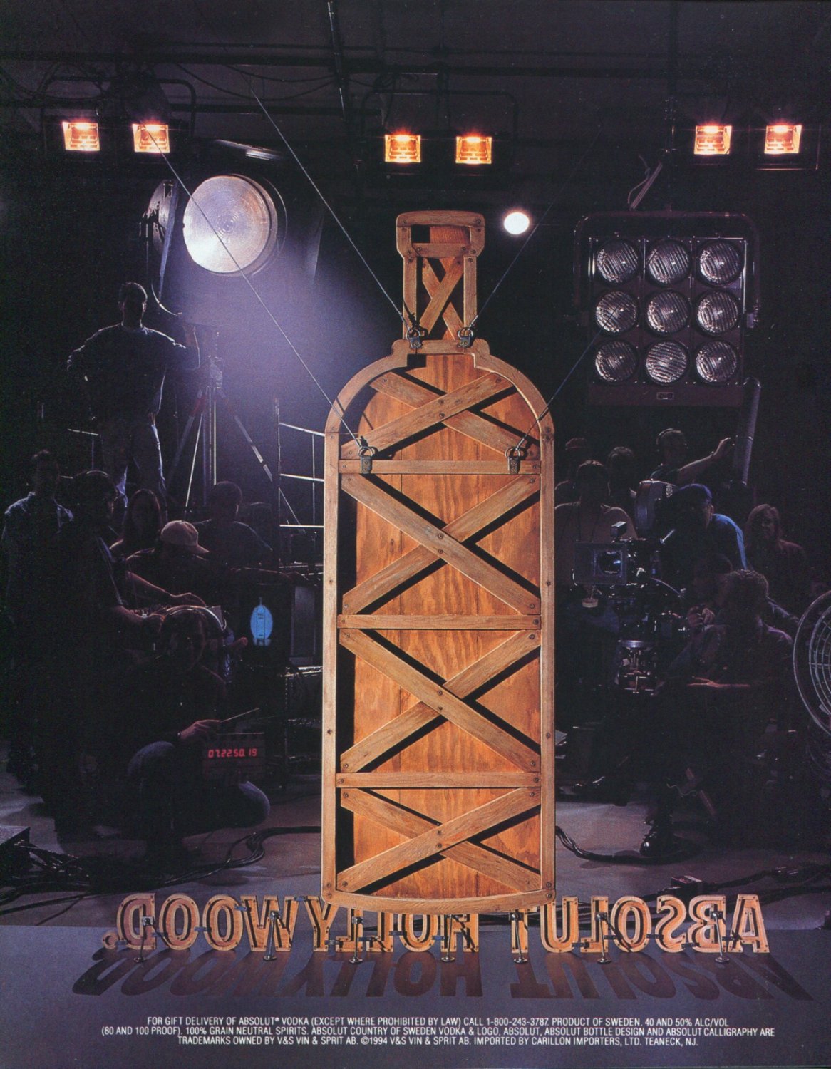 Absolut Hollywood Ad Absolut Vodka Advertisement Advert
