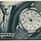 1957 Gigantic Watch Company Geneve Switzerland Vintage 1957 Swiss Ad Suisse Advert