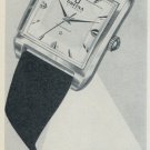 1957 Orfina Watch Company Grenchen Switzerland Vintage 1957 Swiss Ad Suisse Advert