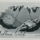 1947 Delbana Watch Company Grenchen Switzerland Vintage 1947 Swiss Ad Suisse Advert