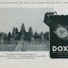 1947 Doxa Watch Company Switzerland Vintage 1947 Swiss Ad Suisse Advert Horology Horlogerie