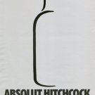 Alfred Hitchcock Absolut Hitchcock Ad Absolut Vodka Advertisement Advert
